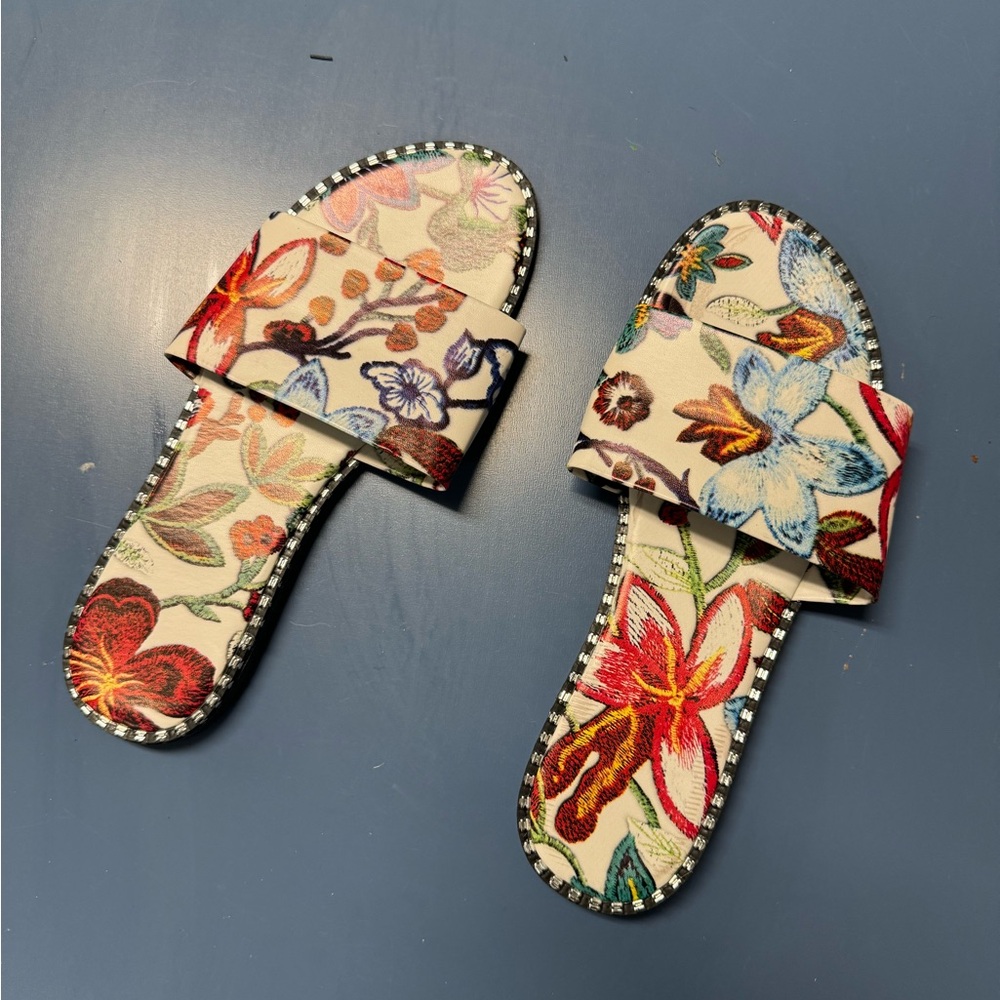 Floral Women's Slide Sandals